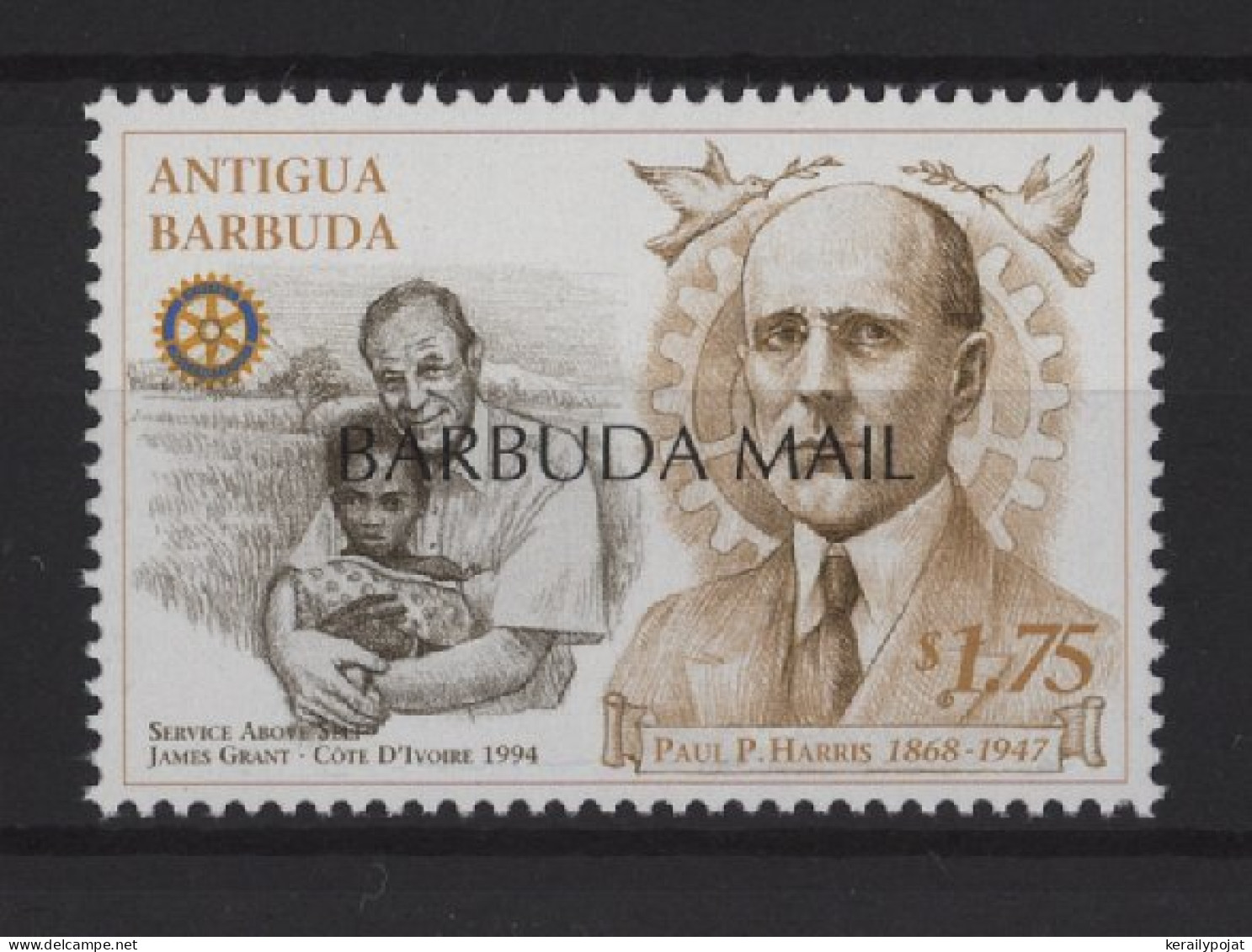 Barbuda - 1999 Paul Harris MNH__(TH-27486) - Antigua And Barbuda (1981-...)