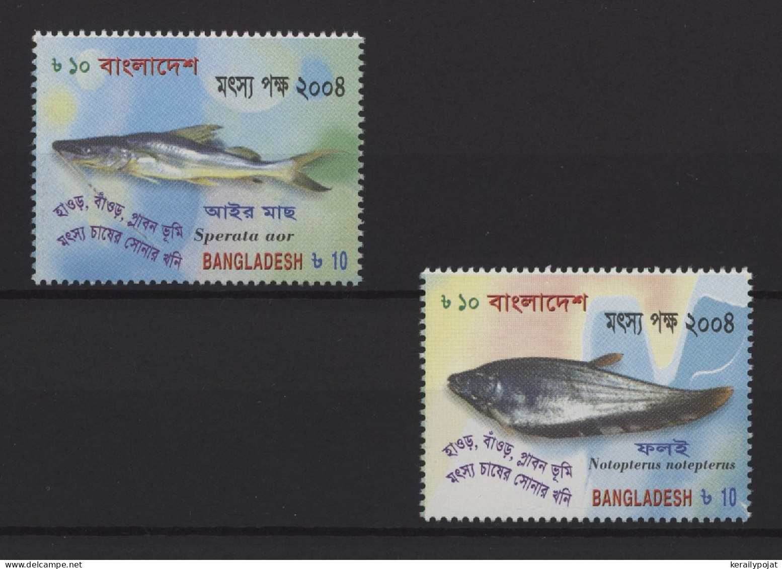 Bangladesh - 2004 Fish Weeks MNH__(TH-25443) - Bangladesch