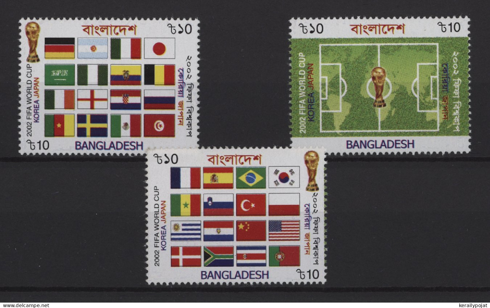 Bangladesh - 2002 Soccer World Cup MNH__(TH-25427) - Bangladesch