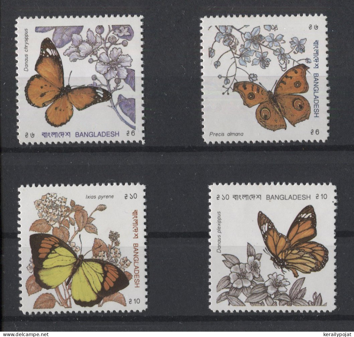 Bangladesh - 1990 Butterflies MNH__(TH-24777) - Bangladesh