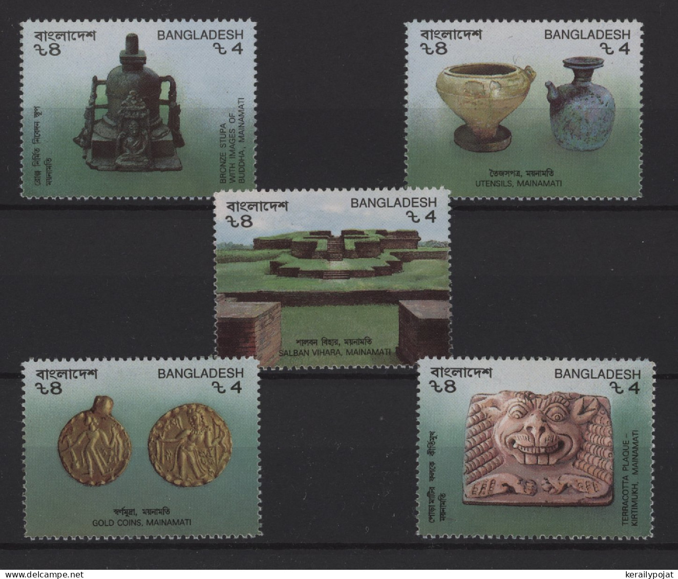 Bangladesh - 1991 Archaeological Finds MNH__(TH-25371) - Bangladesh