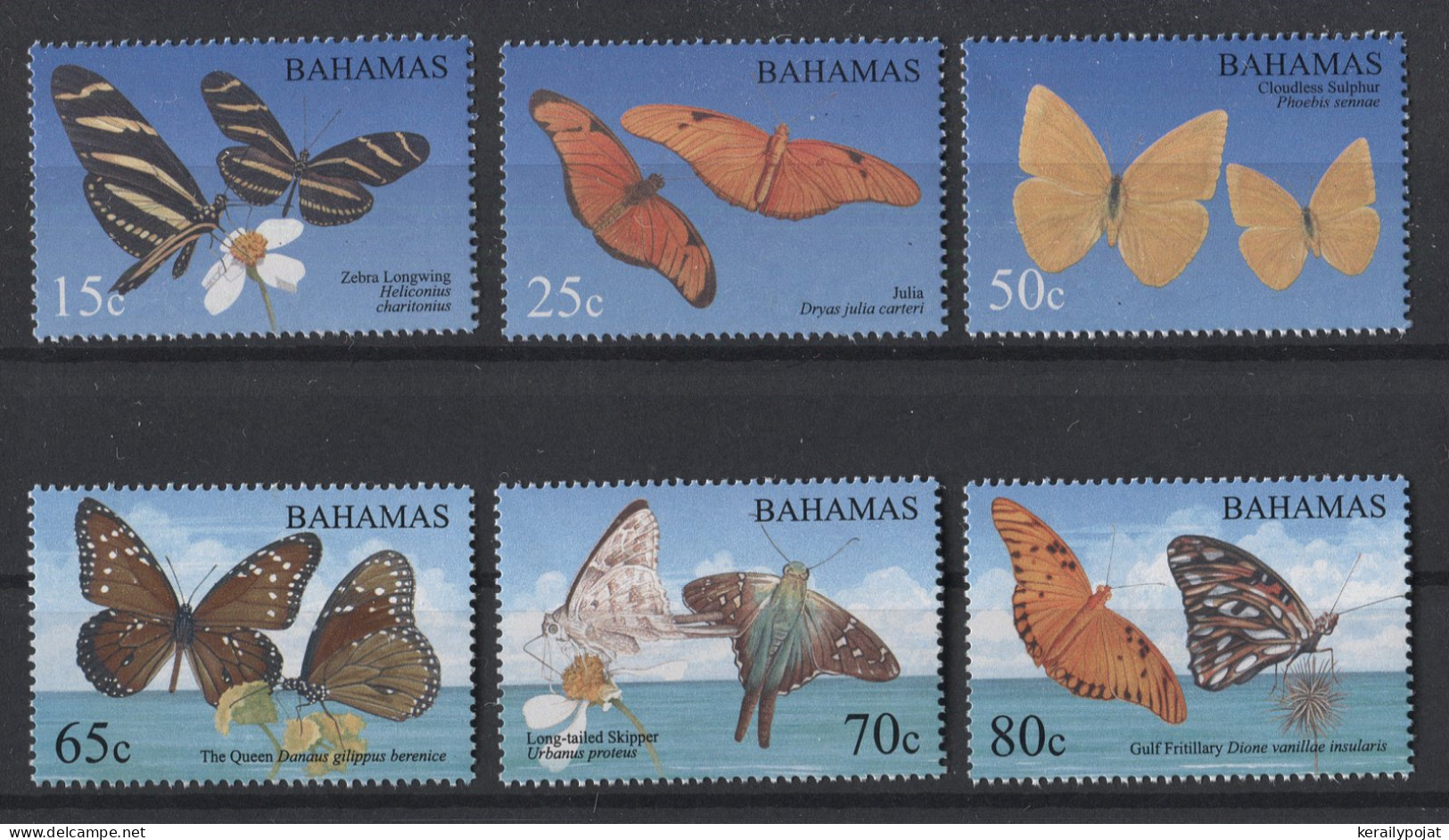 Bahamas - 2008 Butterflies MNH__(TH-24776) - Bahama's (1973-...)