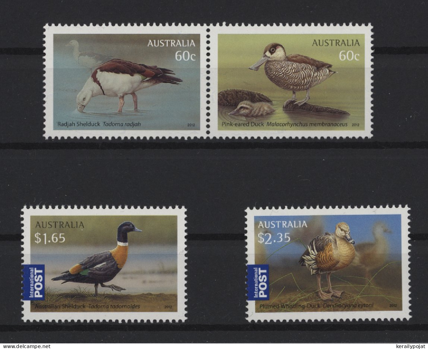 Australia - 2012 Waterfowl MNH__(TH-27077) - Ungebraucht