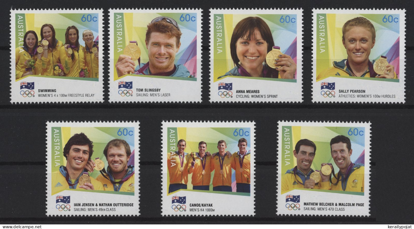 Australia - 2012 London Gold Medalists MNH__(TH-27699) - Ongebruikt