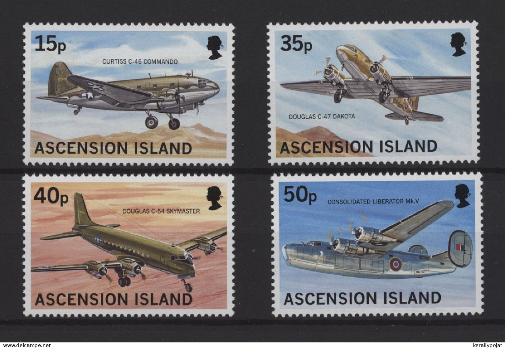 Ascension - 1999 Military Aircrafts MNH__(TH-25203) - Ascensione