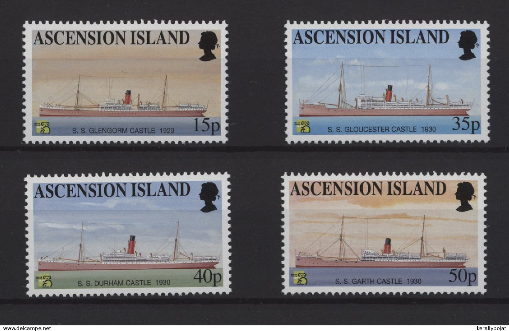 Ascension - 1999 Mail Ships MNH__(TH-25218) - Ascension