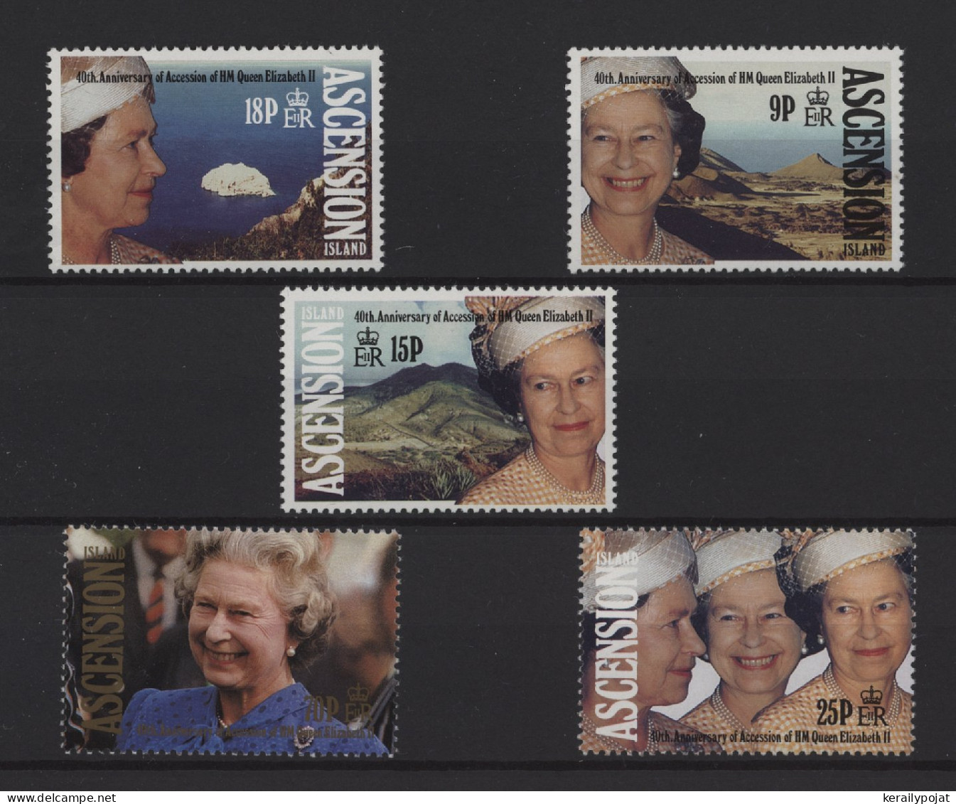 Ascension - 1992 Queen Elizabeth II MNH__(TH-25219) - Ascension