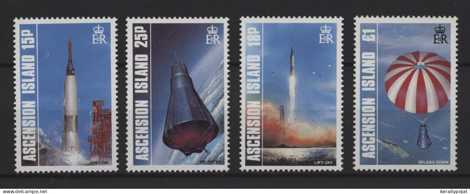 Ascension - 1987 Manned Space Travel MNH__(TH-25215) - Ascensione