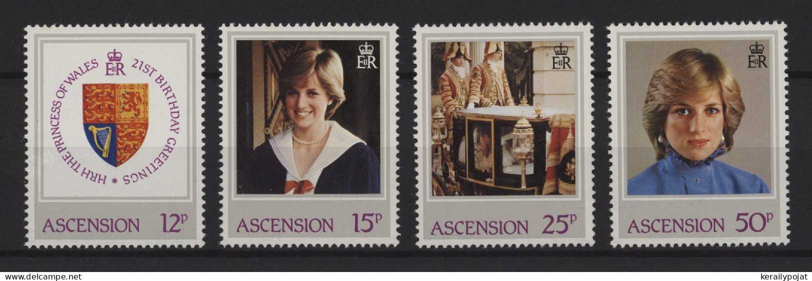 Ascension - 1982 Princess Diana MNH__(TH-25193) - Ascensione