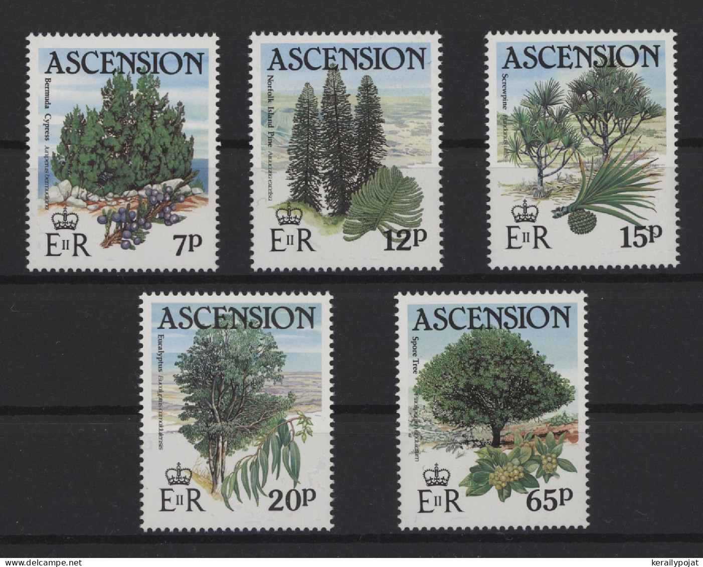 Ascension - 1985 Trees MNH__(TH-25200) - Ascension (Ile De L')