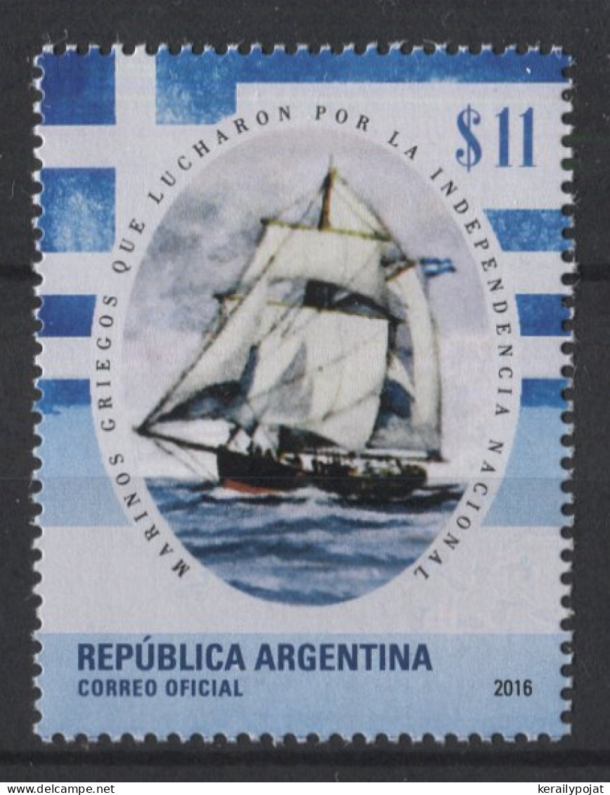 Argentina - 2016 Fight Of Greek Sailors MNH__(TH-26156) - Unused Stamps