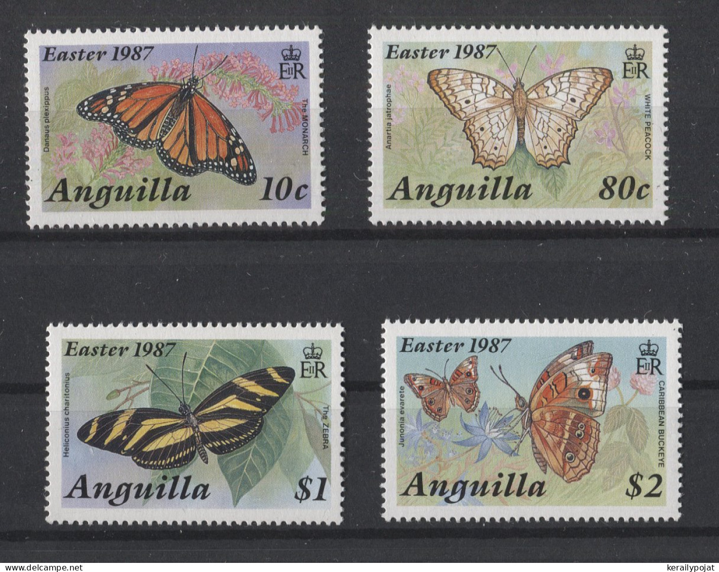 Anguilla - 1987 Butterflies MNH__(TH-24758) - Anguilla (1968-...)