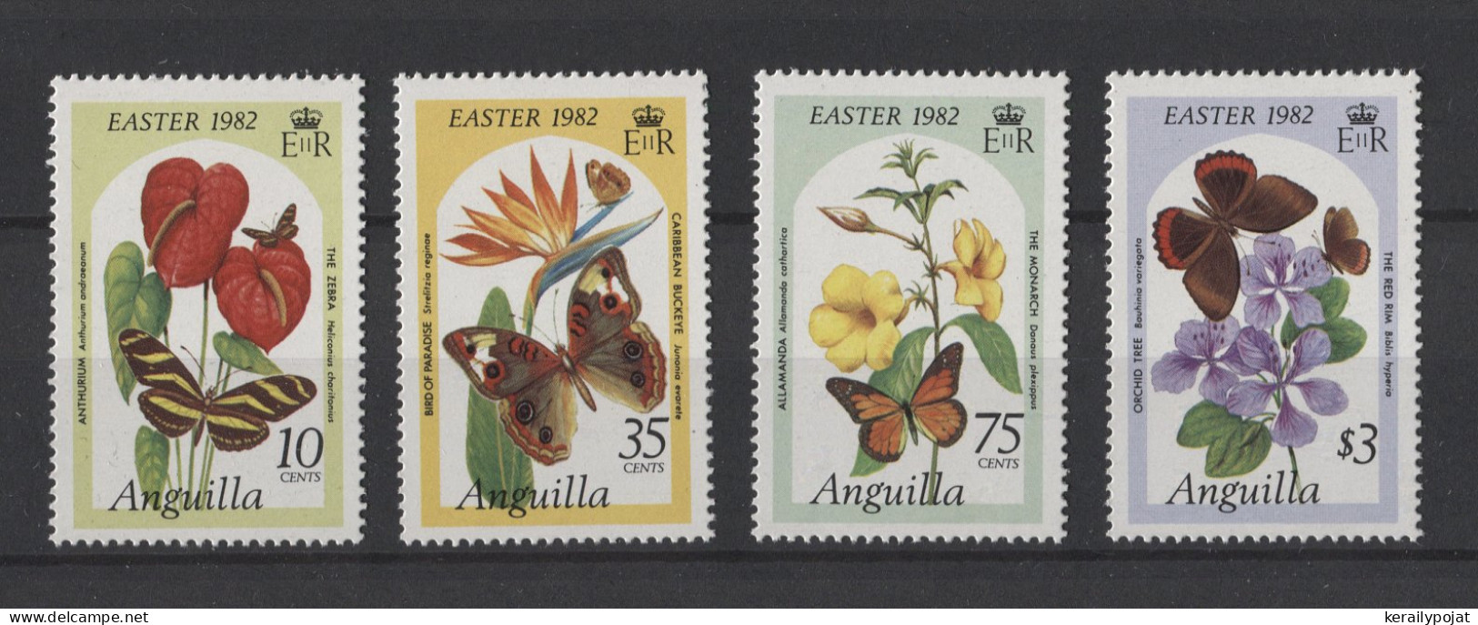 Anguilla - 1982 Butterflies MNH__(TH-24757) - Anguilla (1968-...)