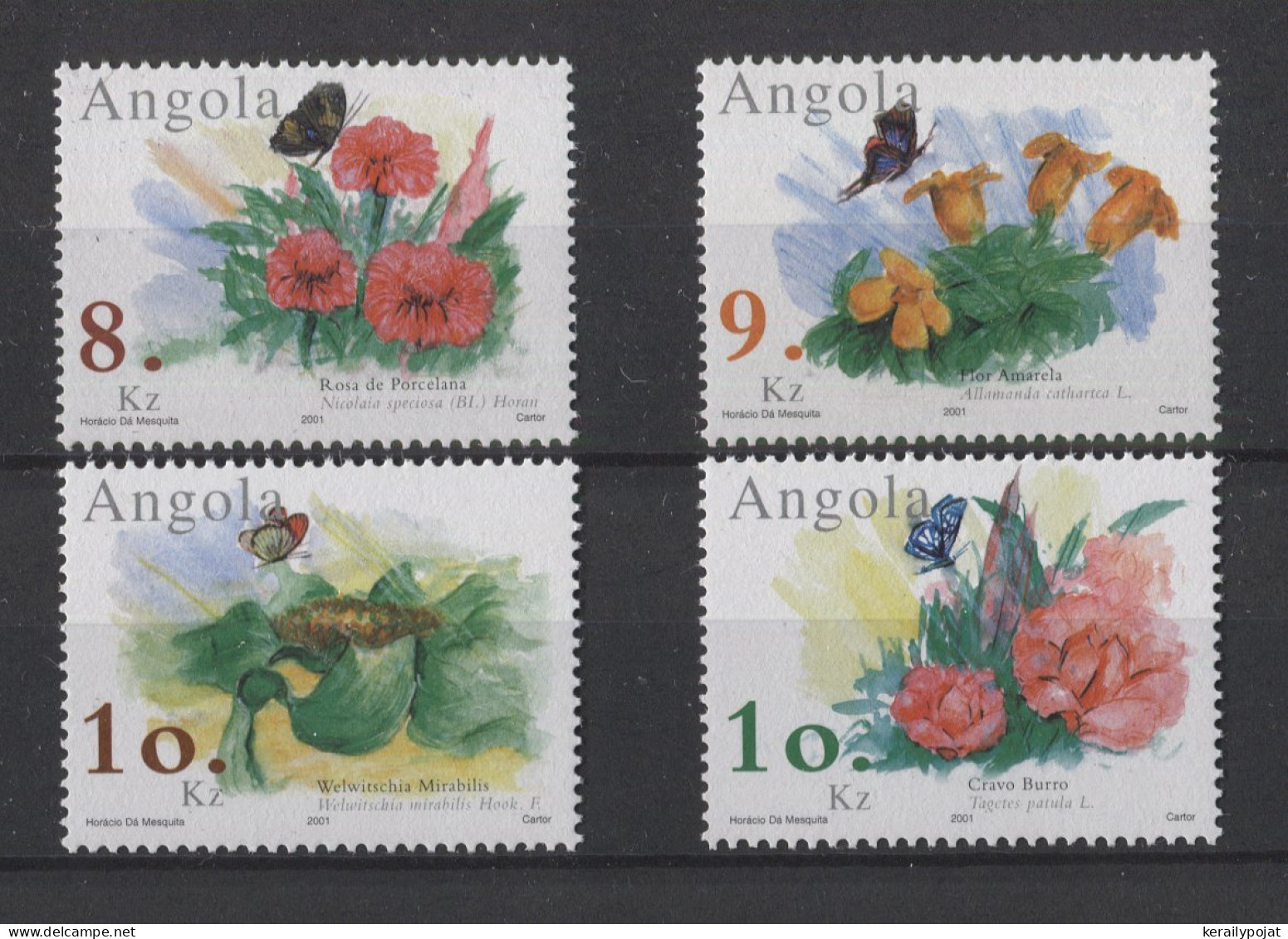 Angola - 2001 Plants From All Over The World MNH__(TH-24756) - Angola