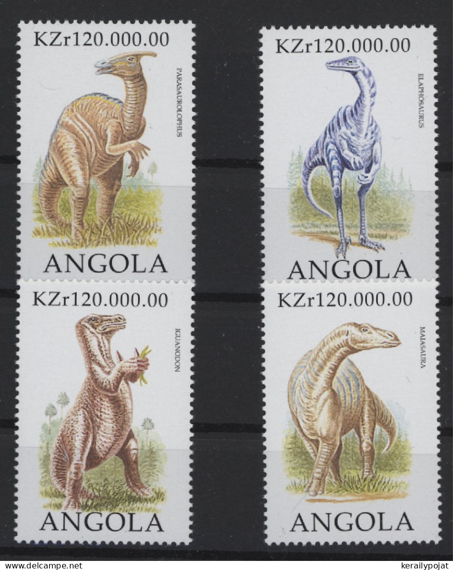 Angola - 1998 Prehistoric Animals MNH__(TH-24478) - Angola