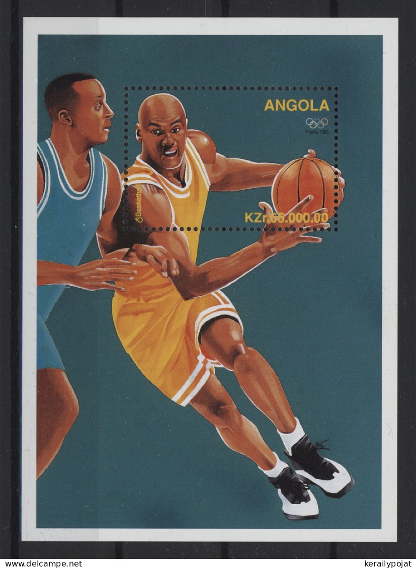 Angola - 1996 Summer Olympics Atlanta Block MNH__(TH-27623) - Angola