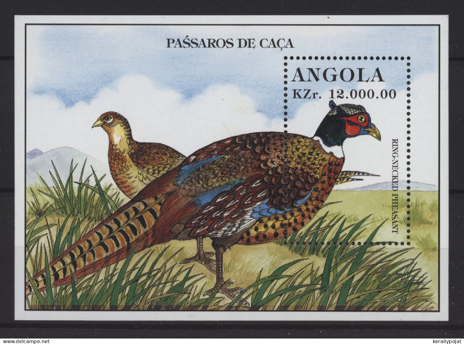 Angola - 1996 Birds Block (1) MNH__(TH-26715) - Angola