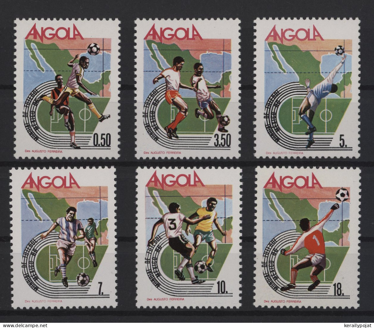 Angola - 1986 Soccer World Cup MNH__(TH-27795) - Angola