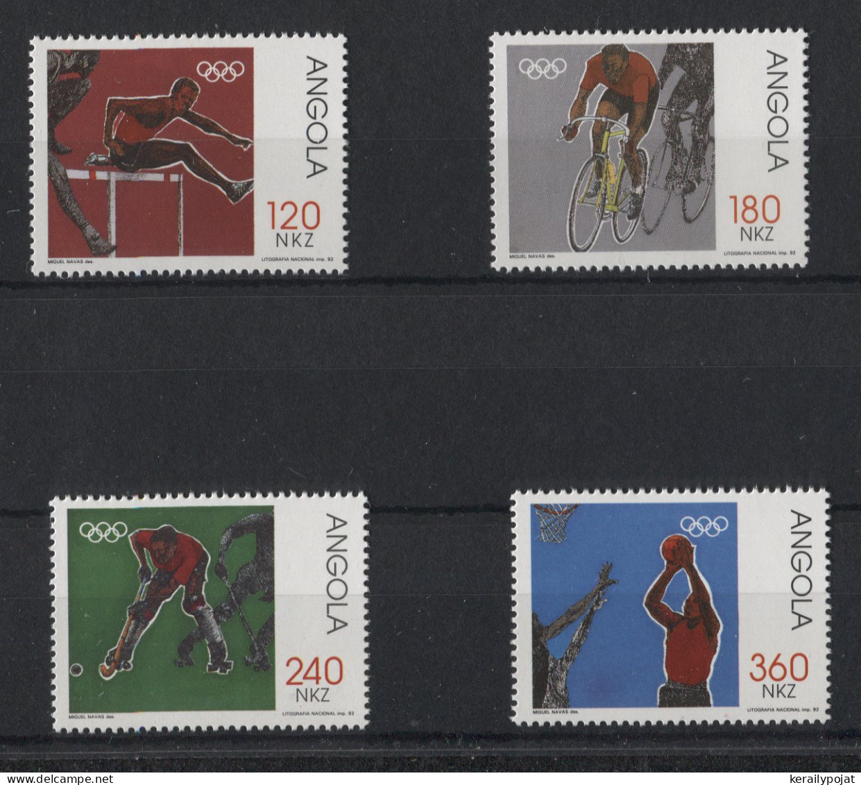 Angola - 1992 Summer Olympics Barcelona MNH__(TH-24028) - Angola