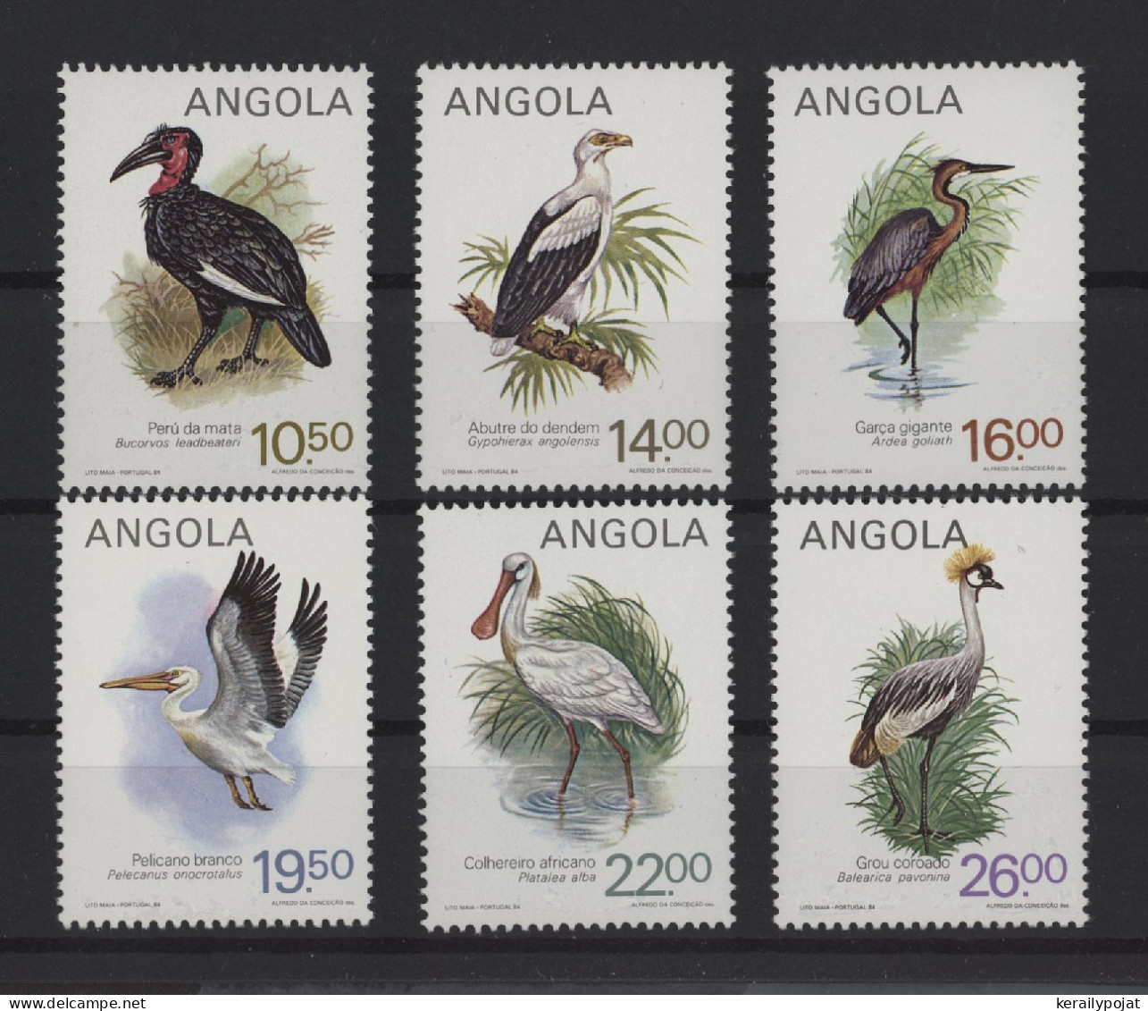 Angola - 1984 Birds MNH__(TH-26714) - Angola