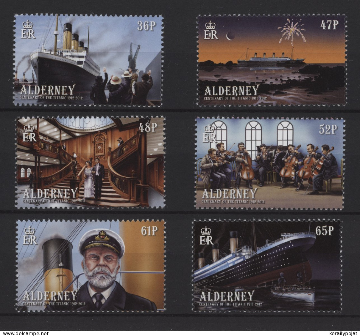 Alderney - 2012 Titanic MNH__(TH-26057) - Alderney