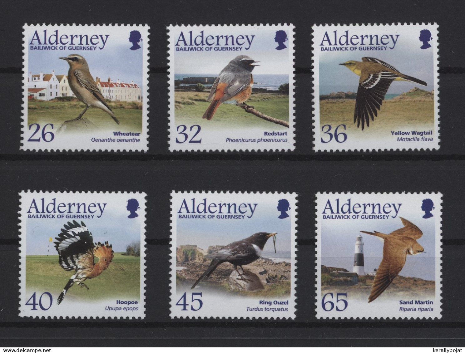 Alderney - 2004 Migratory Birds MNH__(TH-26710) - Alderney