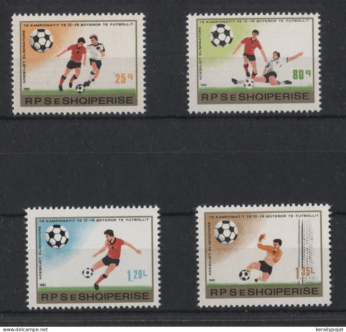 Albania - 1981 Soccer World Cup MNH__(TH-23860) - Albania