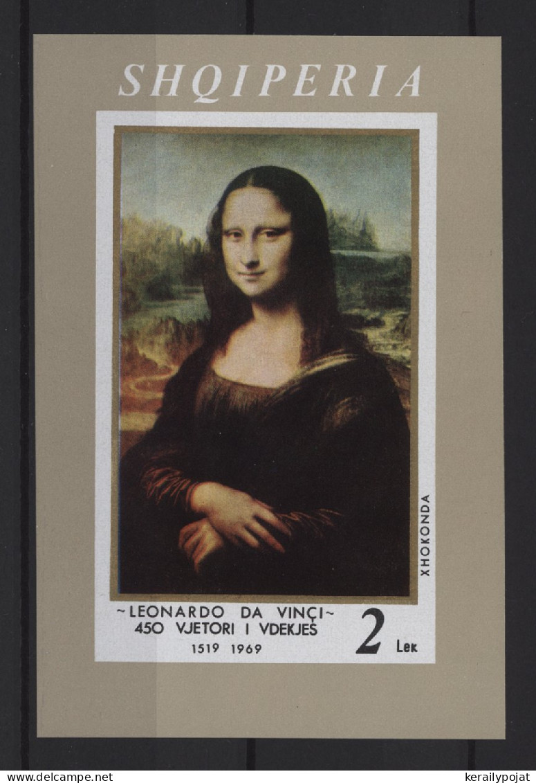 Albania - 1969 Leonardo Da Vinci Block MNH__(TH-26620) - Albania