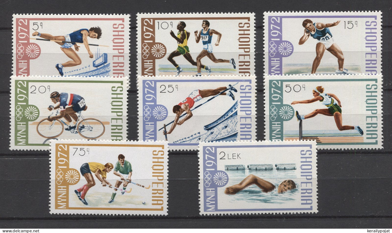 Albania - 1972 Summer Olympics Munich MNH__(TH-23836) - Albania