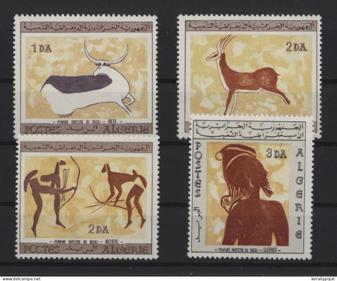 Albania - 1967 Rock Carvings From The Tassili N'Ajjer MNH__(TH-26625) - Albania