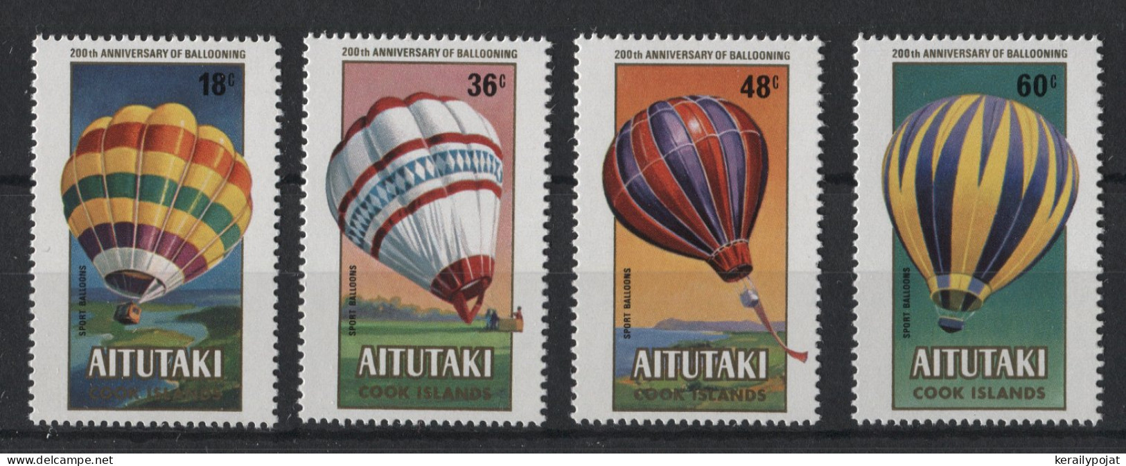 Aitutaki - 1983 200 Years Of Aviation MNH__(TH-24128) - Aitutaki