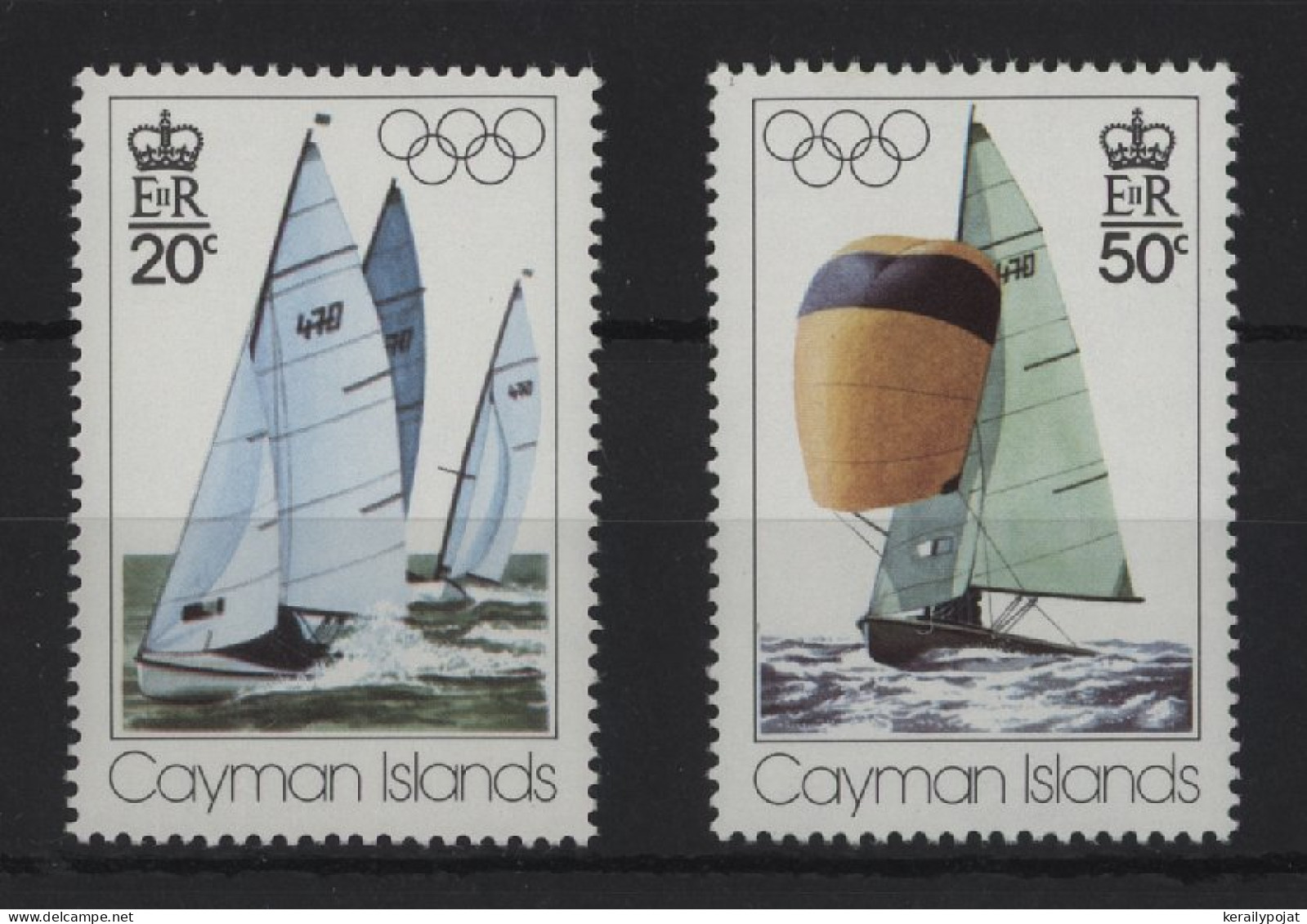 Cayman Islands - 1976 Summer Olympics Montreal MNH__(TH-24212) - Iles Caïmans