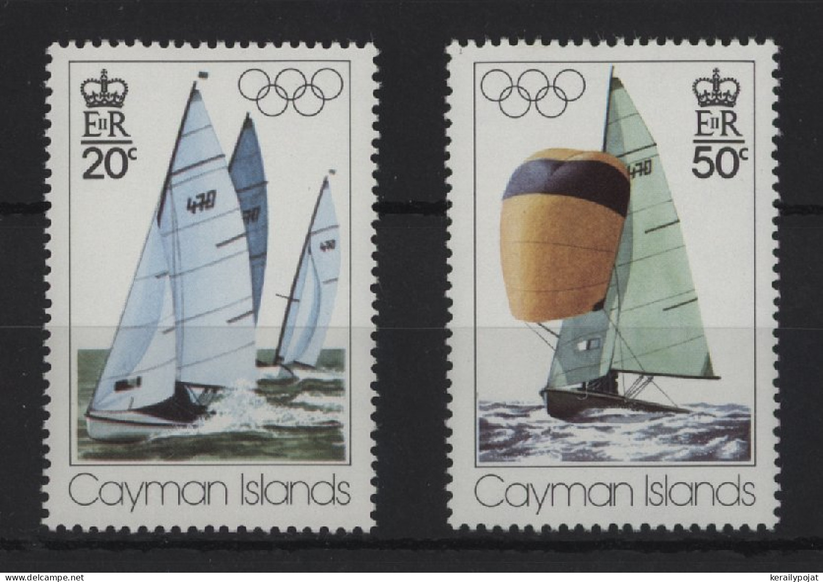 Cayman Islands - 1976 Summer Olympics Montreal MNH__(TH-24212) - Cayman (Isole)
