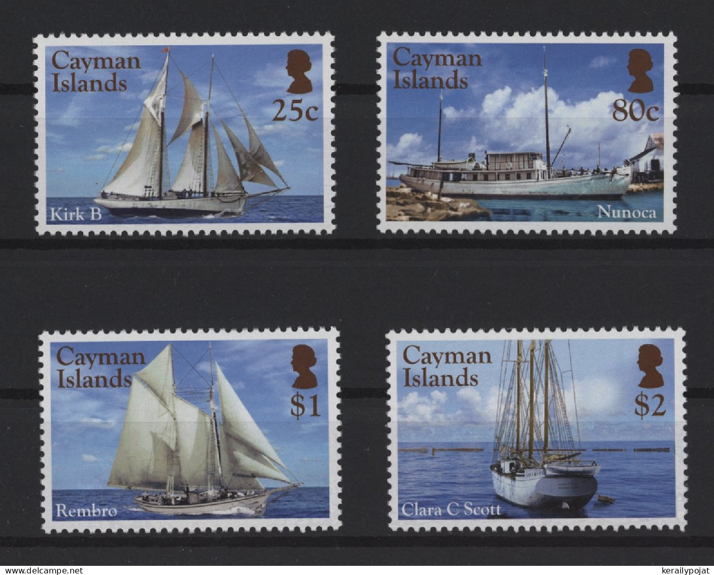 Cayman Islands - 2016 Ships MNH__(TH-26034) - Cayman Islands