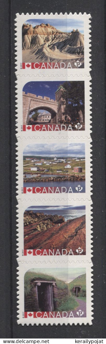 Canada - 2017 Unesco World Heritage Self-adhesive MNH__(TH-24630) - Unused Stamps