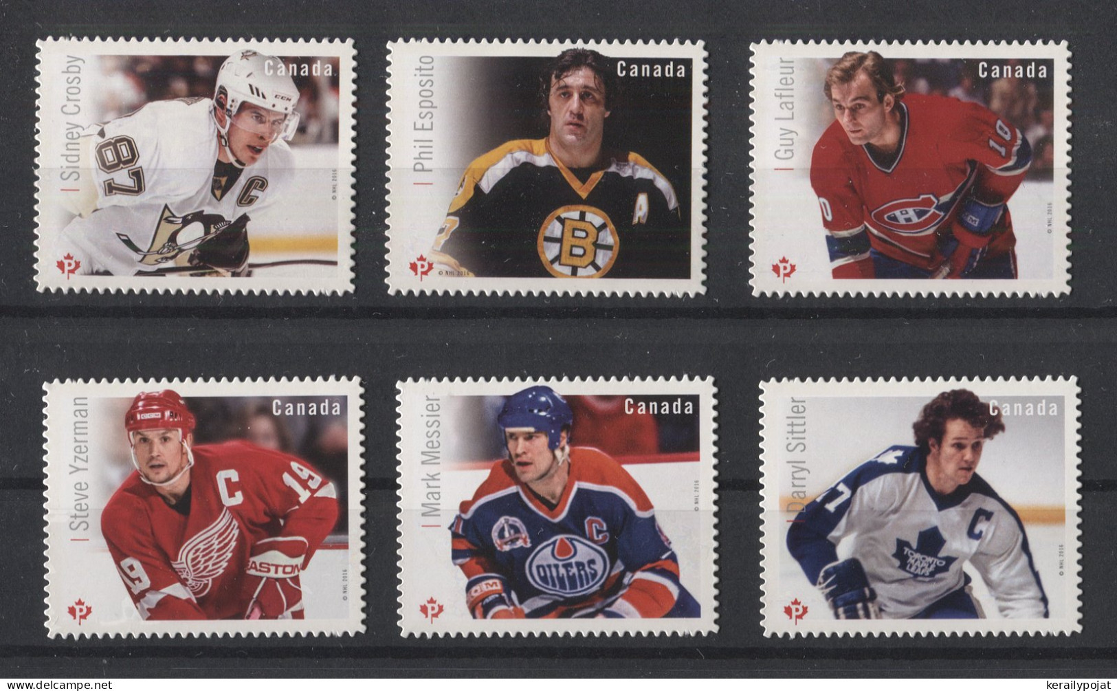 Canada - 2016 Hockey Forward Self-adhesive MNH__(TH-24624) - Unused Stamps