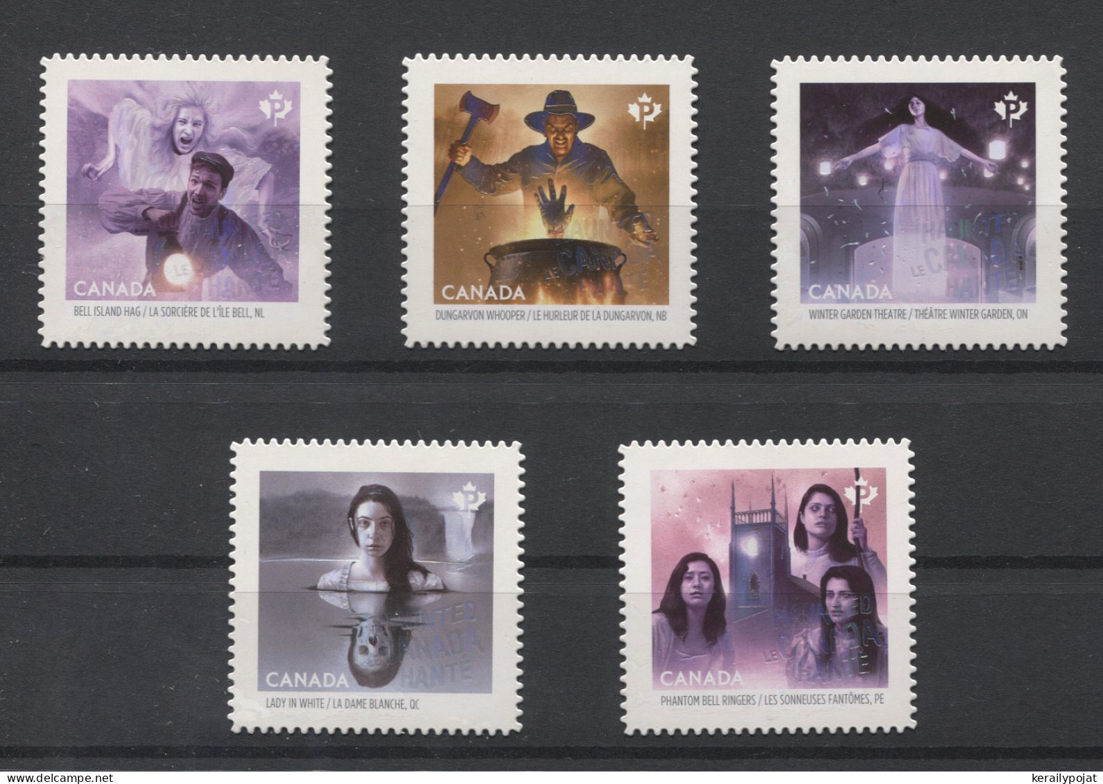 Canada - 2016 Ghosts Block Self-adhesive MNH__(TH-24620) - Blocks & Sheetlets