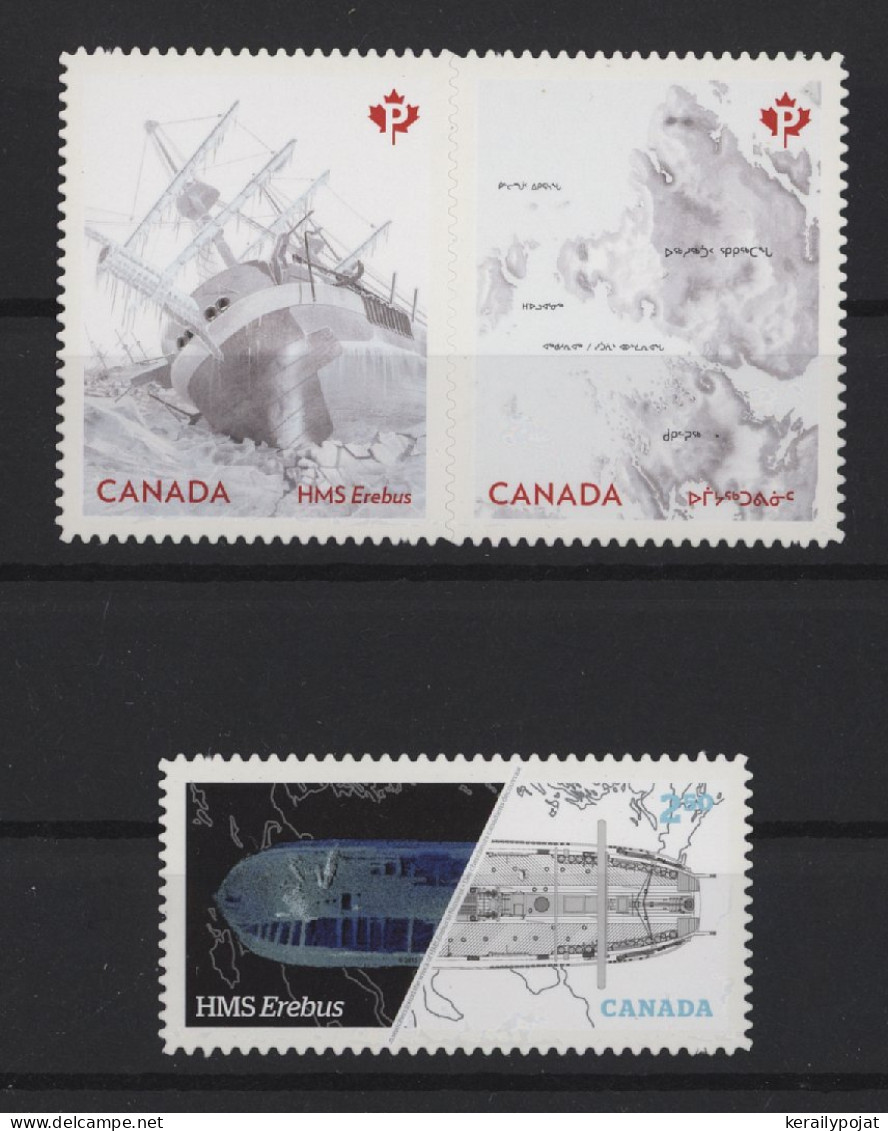 Canada - 2015 Wreck Of The Erebus Self-adhesive MNH__(TH-24602) - Unused Stamps