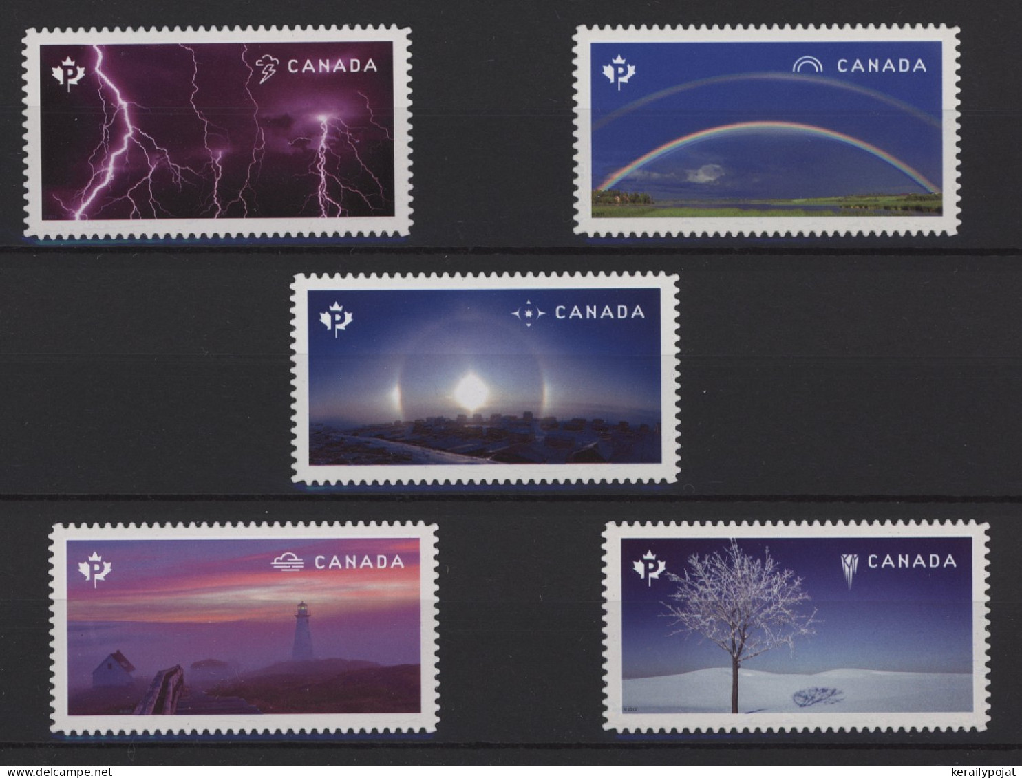 Canada - 2015 Weather Phenomena Self-adhesive MNH__(TH-24599) - Nuevos