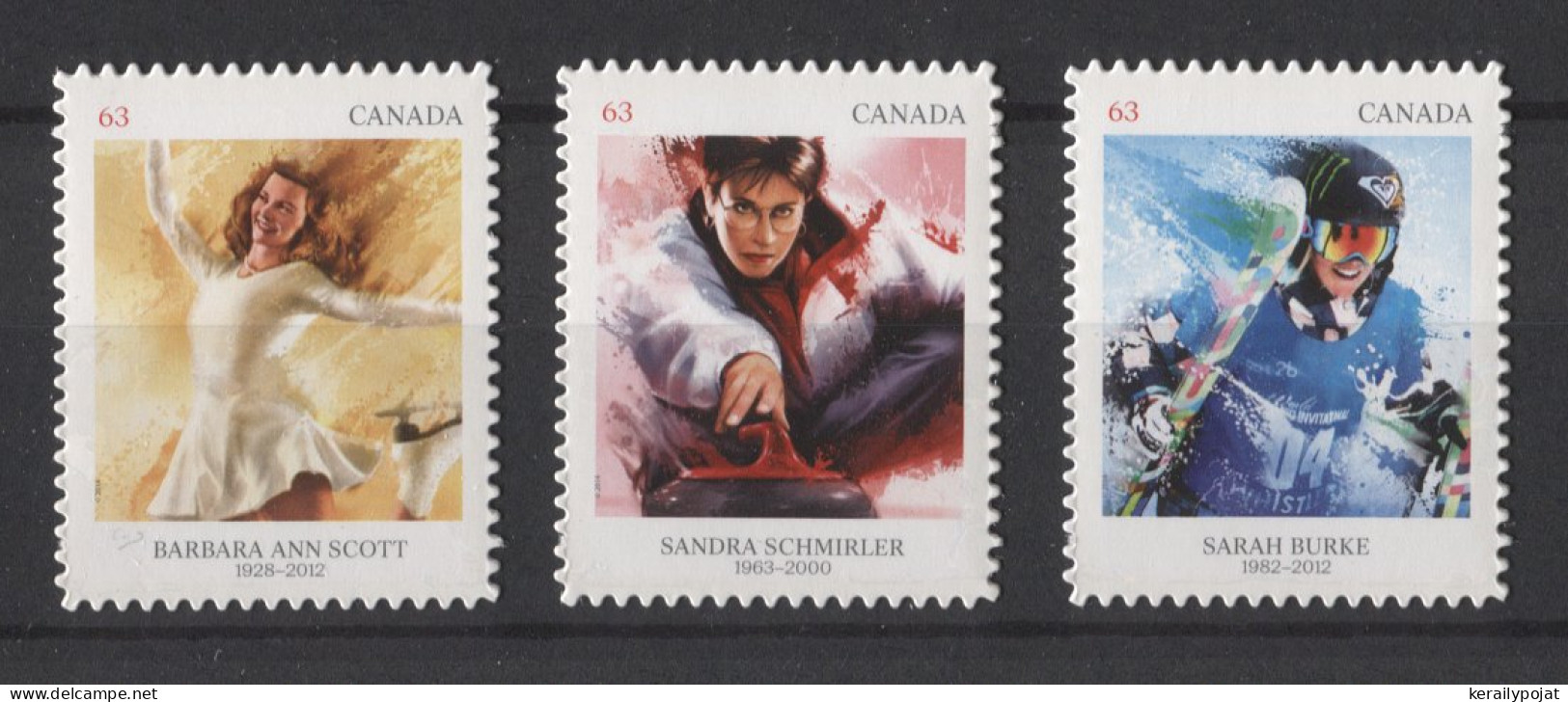 Canada - 2014 Winter Athletes Self-adhesive MNH__(TH-24679) - Ungebraucht