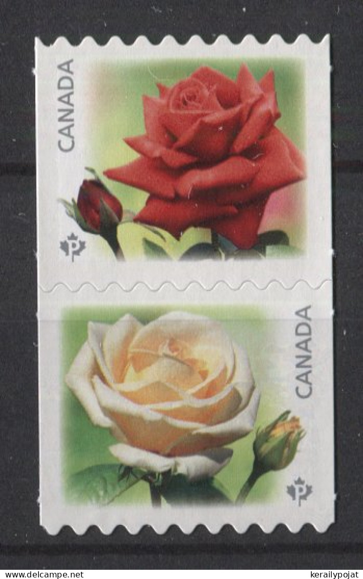 Canada - 2014 Roses Self-adhesive MNH__(TH-24687) - Nuevos