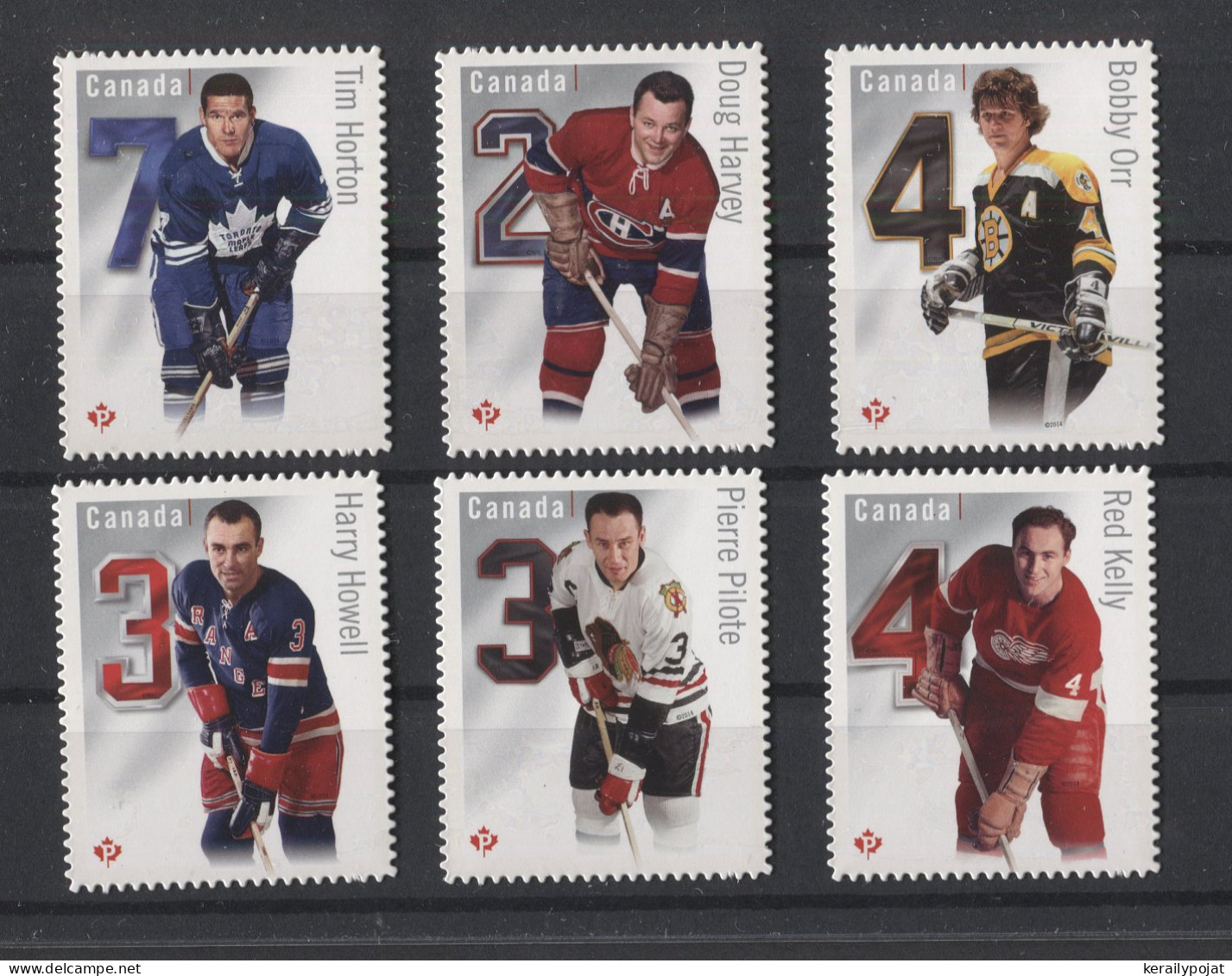 Canada - 2014 Hockey Defender Self-adhesive MNH__(TH-24698) - Unused Stamps