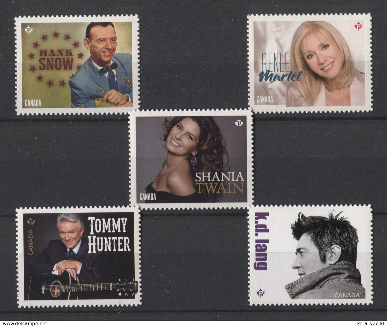 Canada - 2014 Country Singers Self-adhesive MNH__(TH-24691) - Nuevos