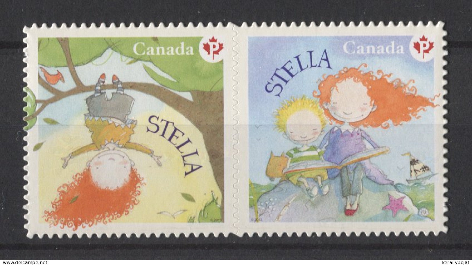 Canada - 2013 Children's Books Stella Self-adhesive MNH__(TH-24666) - Ongebruikt