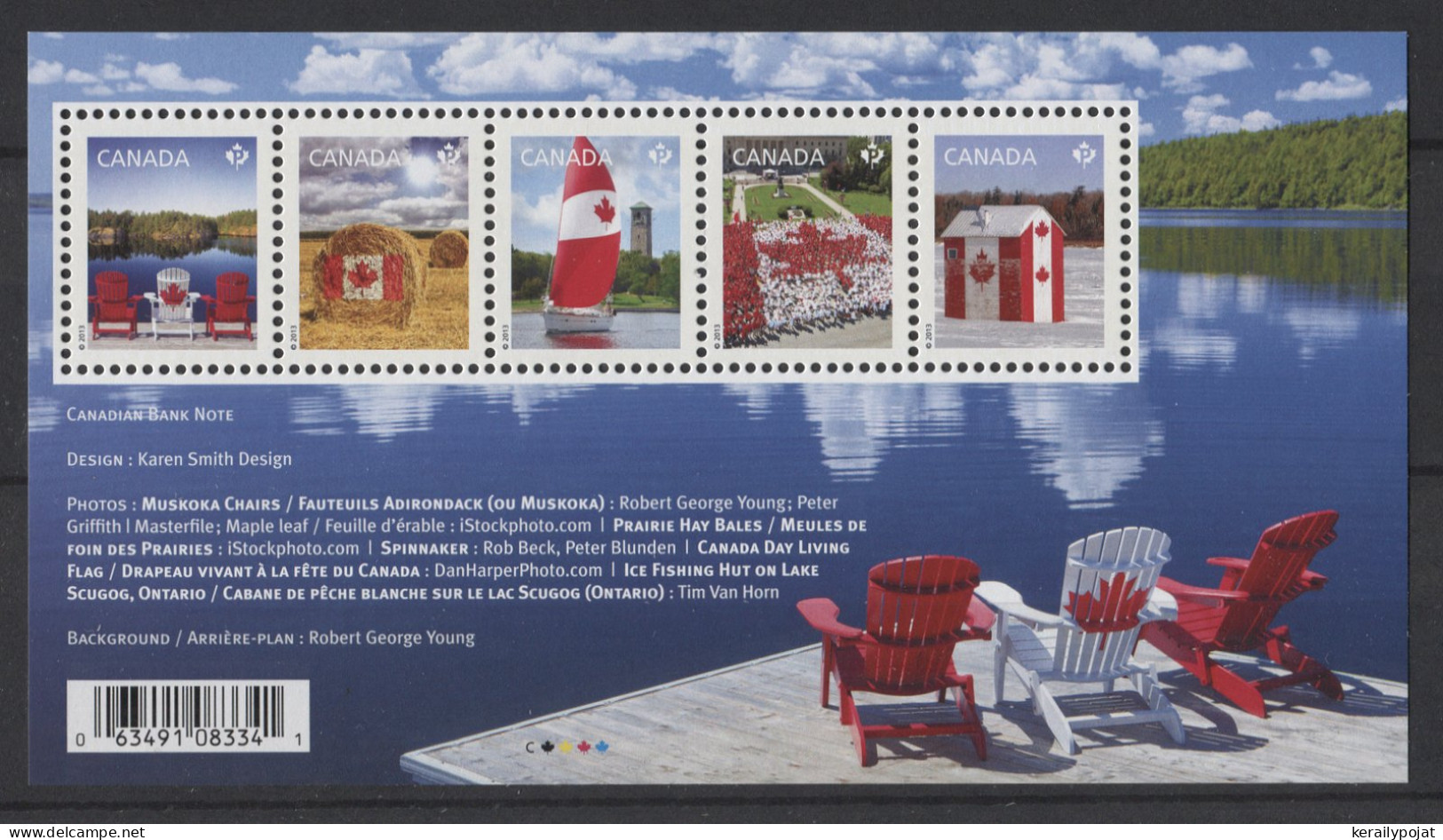 Canada - 2013 National Symbols Block MNH__(TH-24656) - Blocs-feuillets