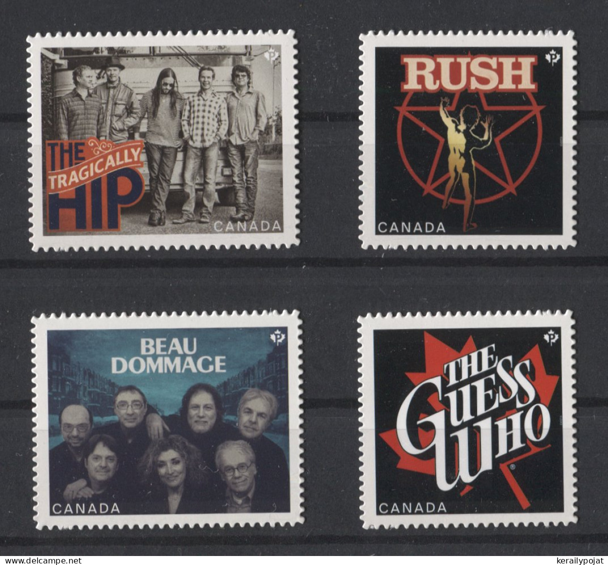 Canada - 2013 Music Groups Self-adhesive MNH__(TH-24669) - Nuevos