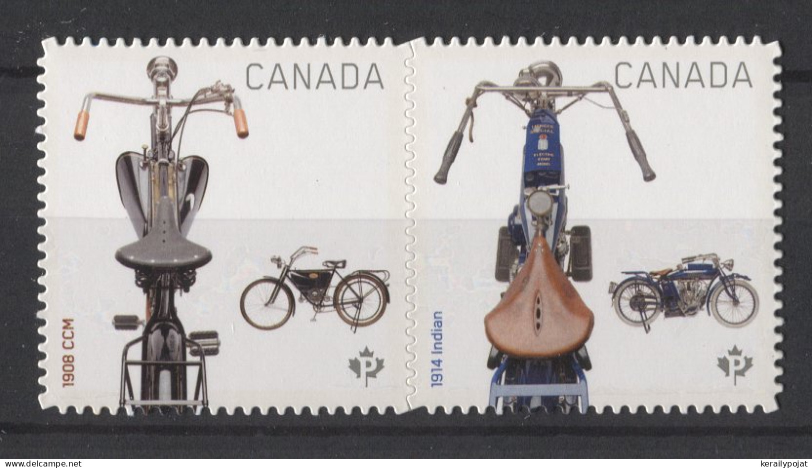 Canada - 2013 Canadian Light Motorcycles Self-adhesive MNH__(TH-24667) - Neufs