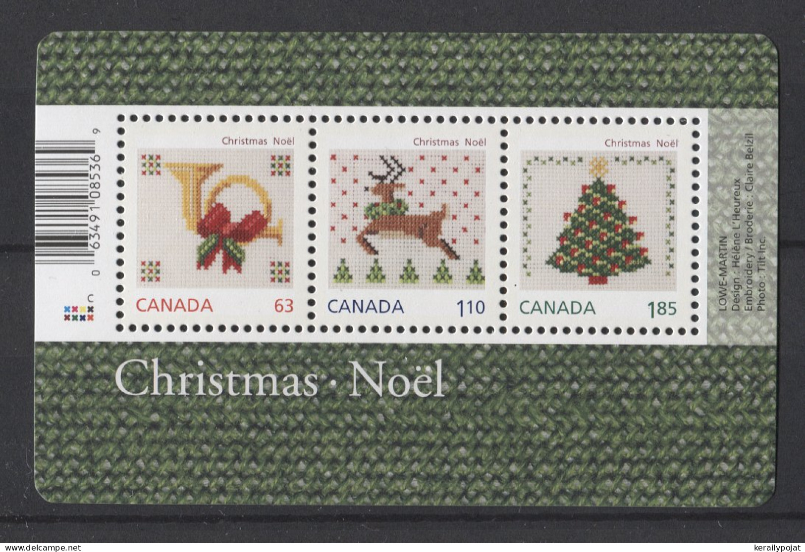 Canada - 2013 Christmas (II) Block MNH__(TH-24670) - Blocks & Kleinbögen