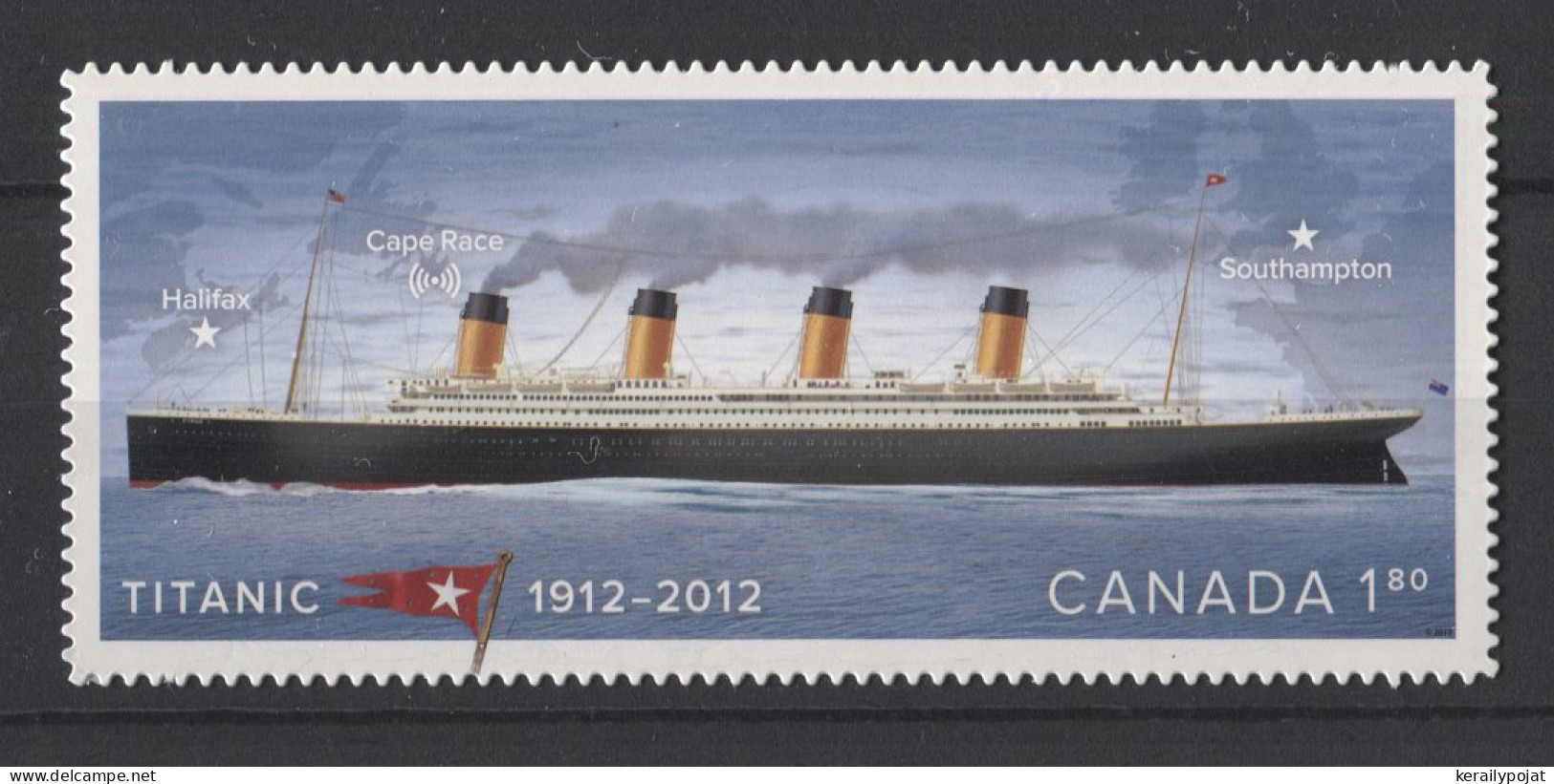 Canada - 2012 Titanic (II) Self-adhesive MNH__(TH-24644) - Ongebruikt