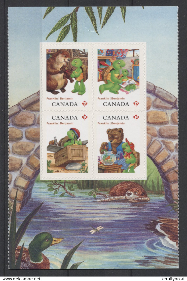 Canada - 2012 Tortoise Benjamin Booklet Stamps MNH__(TH-24646) - Unused Stamps